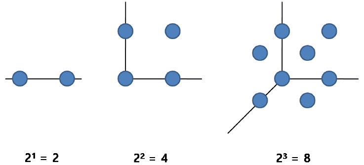 차원의 저주 개념도